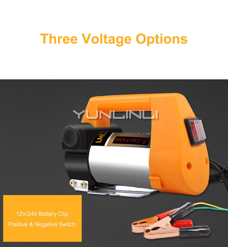 Bomba de transferência de combustível elétrica, bomba de transferência de óleo automática de querosene, dc/ac, 380w, 220v/500w