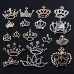 Crown Rhinestone Super Bright Glass Strass Crystal Rhinestones for Fabric Garment Decoration DIY Children Hair Accessories Craft