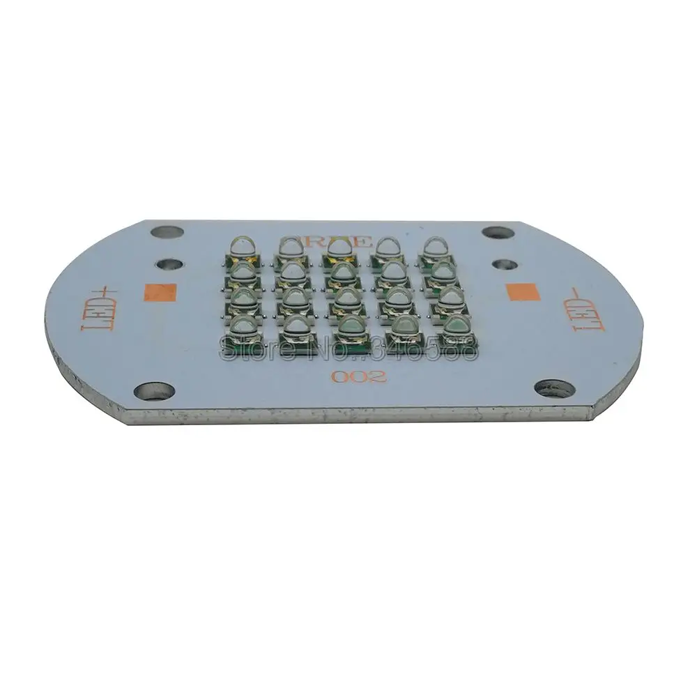 20W 3535 Infrared IR 850nm 60 degree beaming angle 20-Chip High Power LED Emitter Light DC15V-17V 700mA Aluminum or Copper PCB