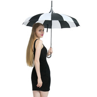 Hot Sale Brand Rain Umbrella Men Quality 16K Strong Windproof Tower Pagoda Rain Umbrella  Long Handle Umbrella Women's Parapluie