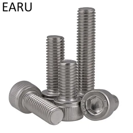 

Stainless Steel 316 DIN912 Standard Hexagon Hex Socket Cup Head Screws Bolts M4*6/8/10/12/14/16/20/25-50mm