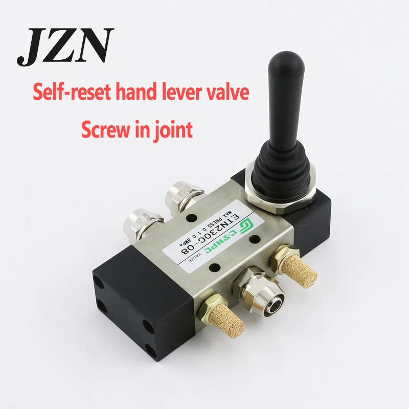 1PCS free freight hand valve cylinder manual control valve 4h230c-08 automatic reset accessory switch