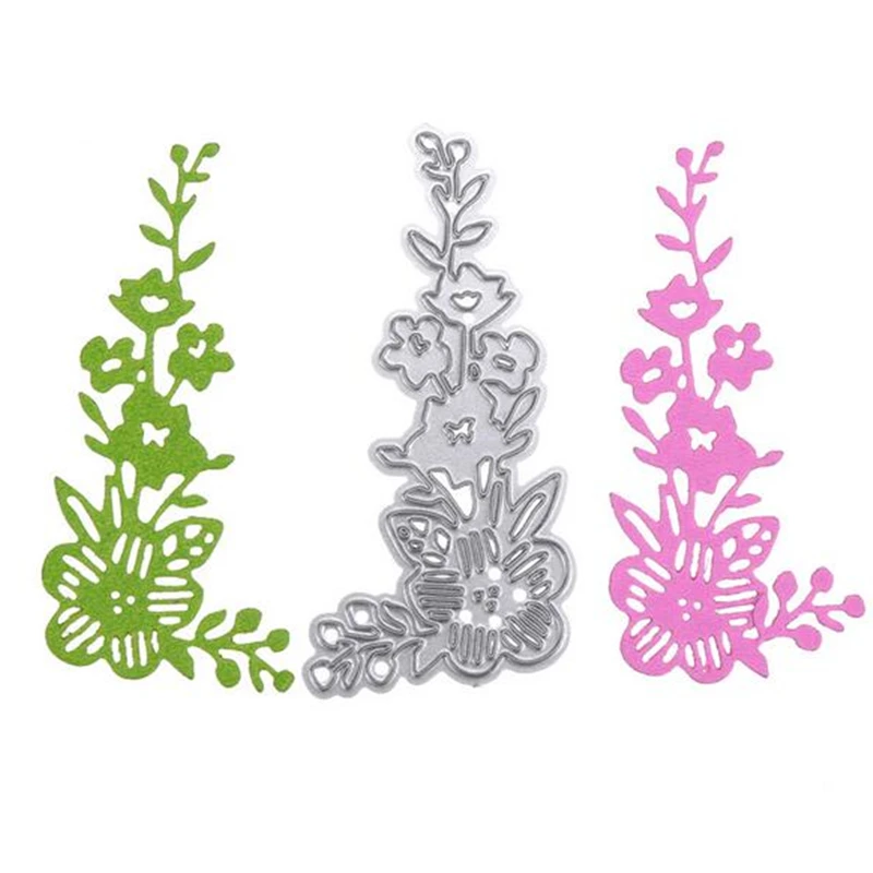 

YLCD1500 Flower Metal Cutting Dies For Scrapbooking Stencils DIY Album Cards Decoration Embossing Folder Die Cuts Template Mold