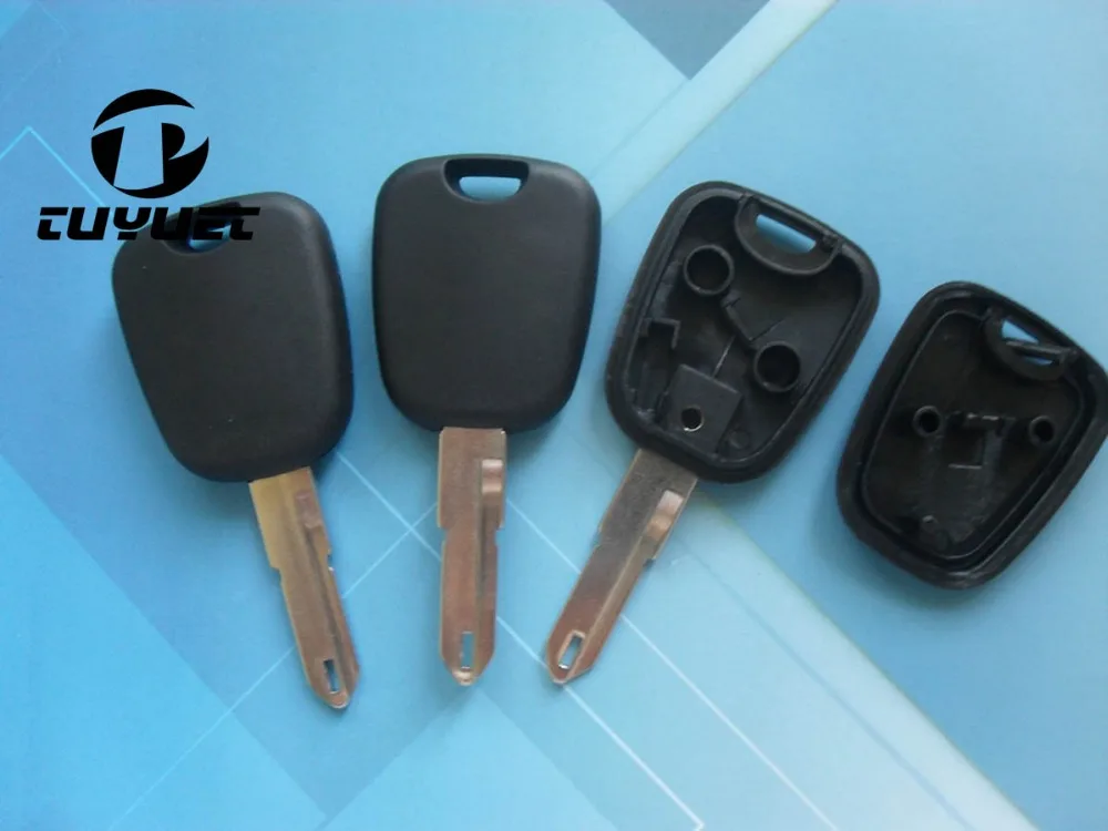 

Blank Replacement Car Key Case For Peugeot 206 Transponder Key Shell