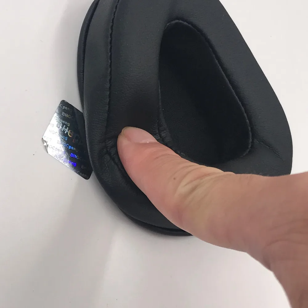 Амбушюры из мягкой искусственной кожи, сменные амбушюры для проводных наушников SkullCandy Aviator, мягкая подушка, 1 пара амбушюр