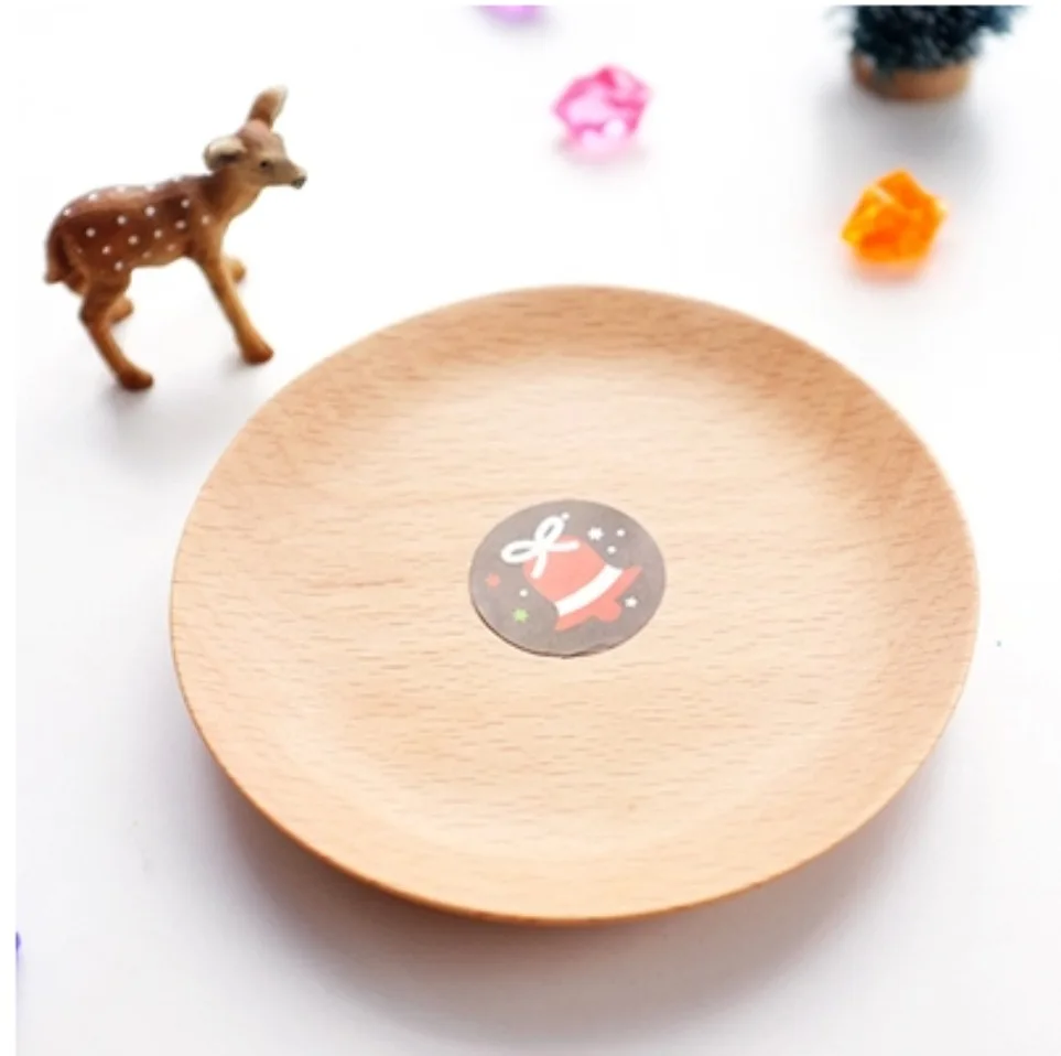 Merry Christmas Gift Sticker, DIY Scrapbooking Labels, Cookie, Cake, Gift Labels, Kitchen, Sweets Party Seal, 160Pcs