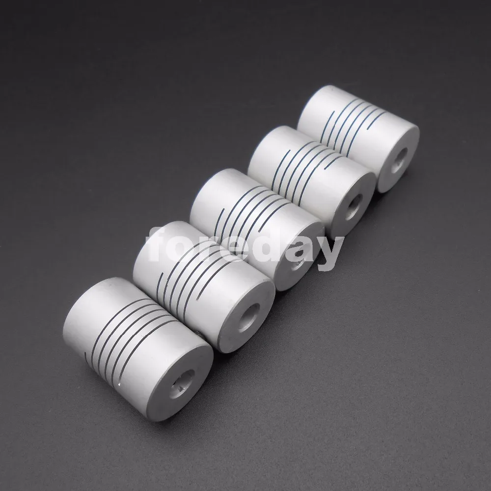 10PCS X CNC Aluminum alloy Shaft Flexible coupling winding couplers encoder D18L25 Z Axis 4MM 5MM 6MM 6.35MM 8MM 10mm *FD557-565