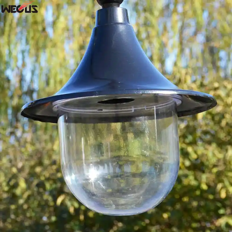 Lámpara de doble cabezal para iluminación de carreteras, luz impermeable para exteriores, patio, paisaje, jardín europeo, 2,6 M