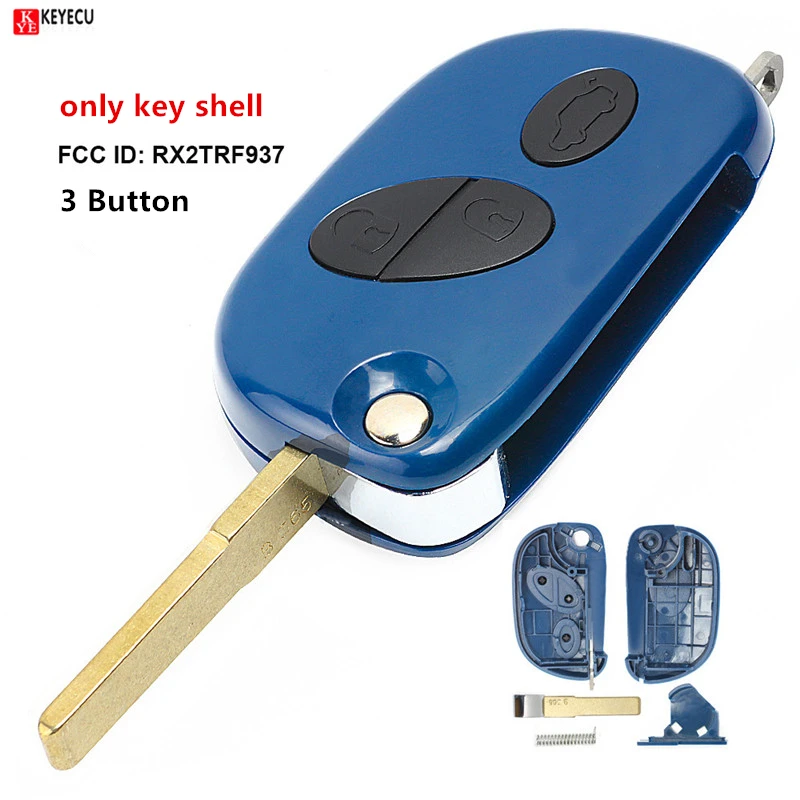 

Выкидной корпус ключа-брелока с 3 кнопками для Maserati Quattroporte, GranTurismo 2005-2011, FCC ID: RX2TRF937