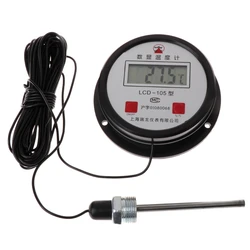 High-temperature Industrial Water Boiler Digital Thermometer 10M wire with probe