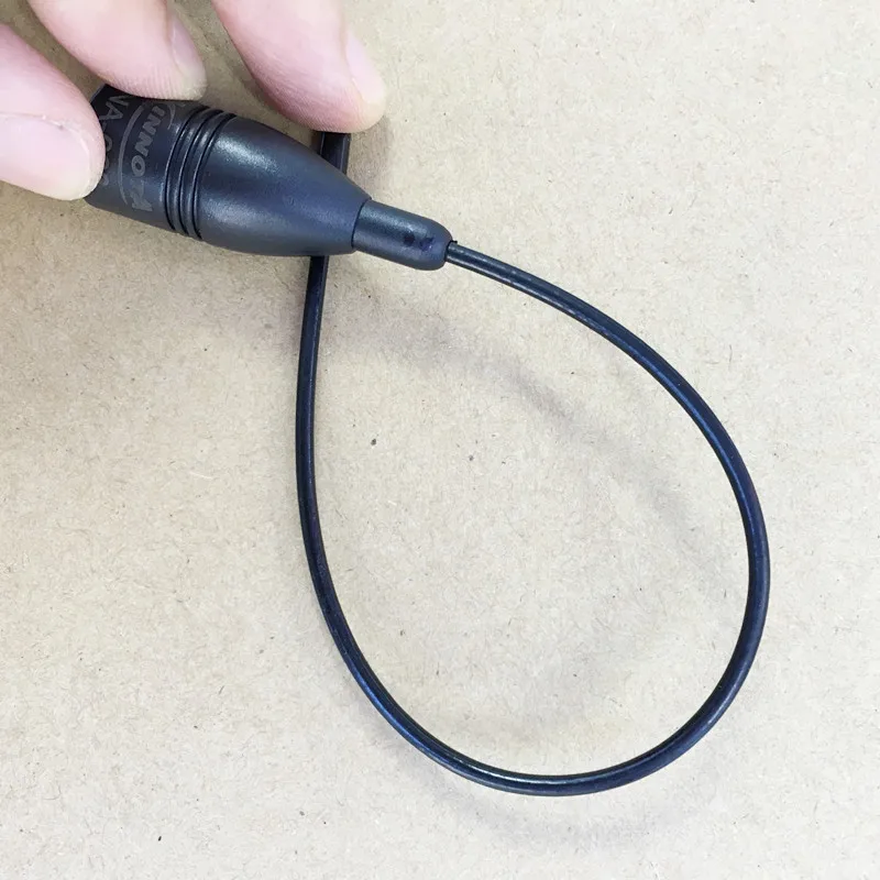 NA666 SMA Female UHF VHF Dual Band  thin and flexible antenna for kenwood baofeng  puxing quansheng etc walkie talkie