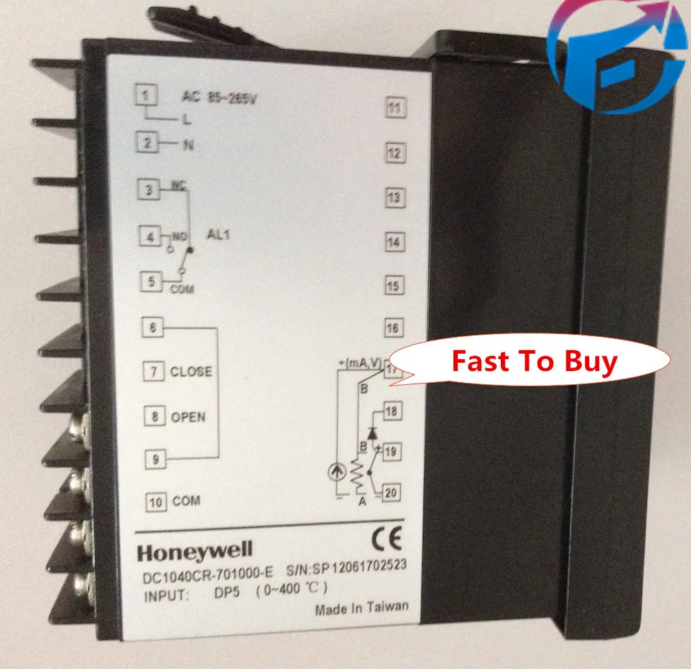 DC1040CR-701000-E Temperature Controller HONEYWELL For Burner replace Siemens RWF40 or KS40 Series