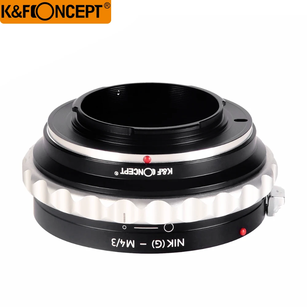 K & F CONCEPT-حلقة محول تركيب عدسة الكاميرا ، لـ Nikon(G)-M43 ، لـ ia (G) ، عدسة لكاميرا Micro 4/3 ، أوليمبوس/باناسونيك