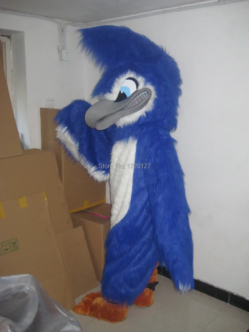 

mascot Fierce Blue Jay mascot costume custom fancy costume anime cosplay kit mascotte theme fancy dress