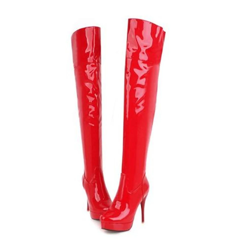 Women Boots Autumn and winter New style fashion sexy Thin and thin Over the knee Boots Super heel High cylinder Chivalry boots