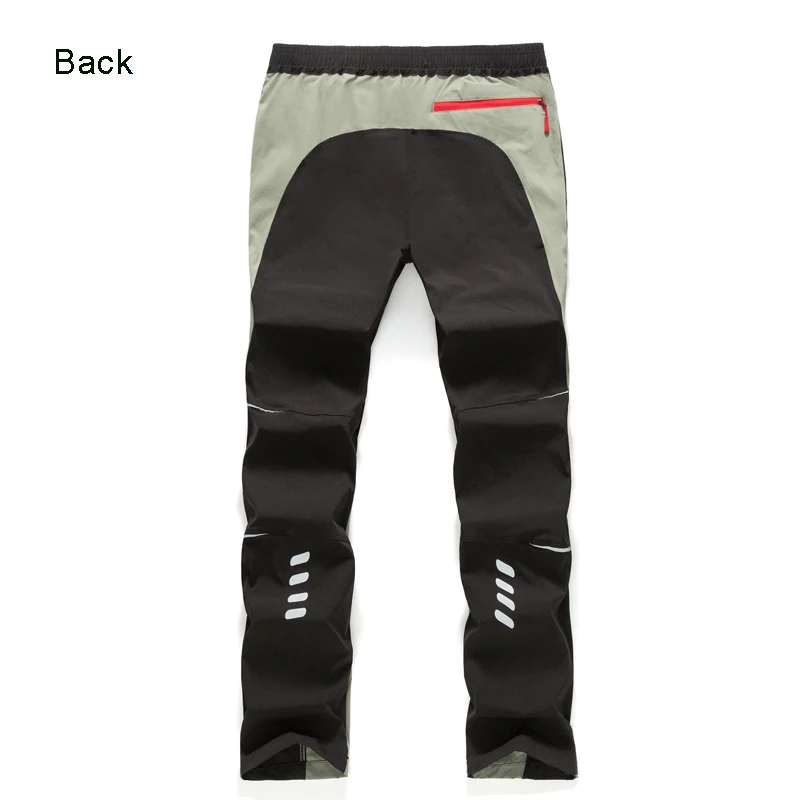 TRVLWEGO Cycling Pants Outdoor Men Fluorescence Breathable Trekking Quick Dry Pants Windproof Waterproof Trousers For Camping