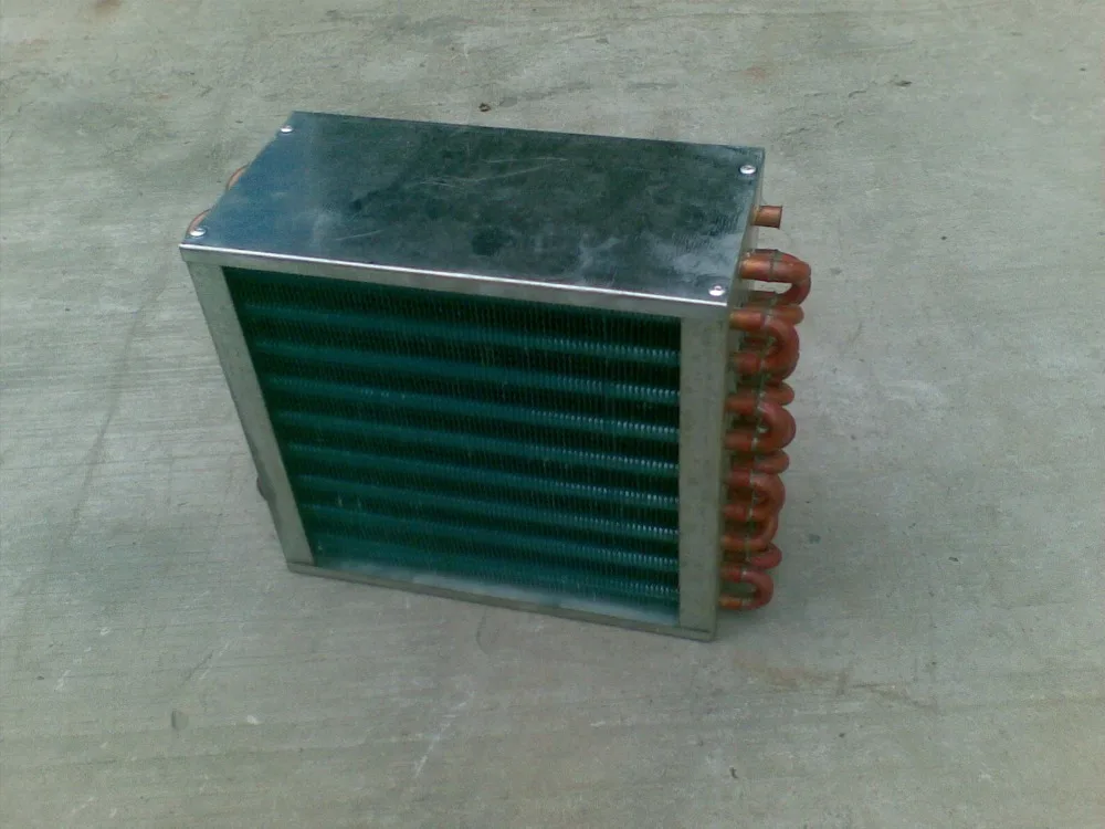 310*230*130mm Condenser evaporator 3 rows and 9 holes heat exchanger radiator copper pipe 9.52*0.33 water cooler