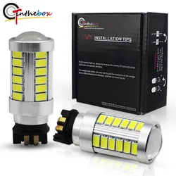 Gtinthebox Error Free PW24W PWY24W LED Bulbs For Audi BMW Volkswagen Turn Signal Light / Daytime Running Light DRL Amber White