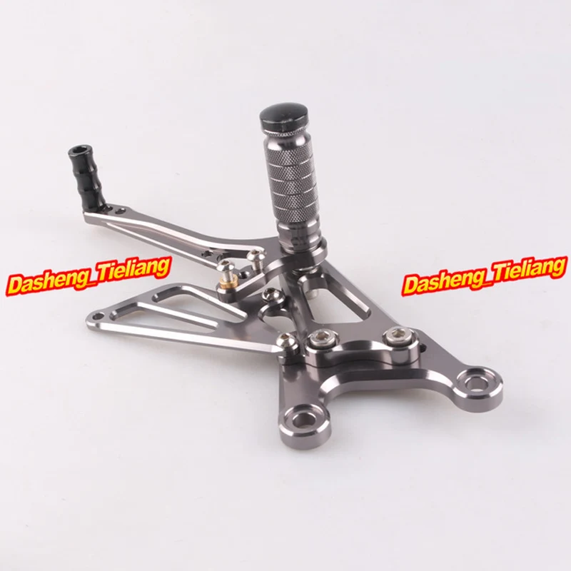 ZX6R 2005-2008 Footpegs Rearset Rear FootPeg For Kawasaki ZX-6R 2005 2006 2007 2008 Adjustable Motorcycle Accessories 1Pair