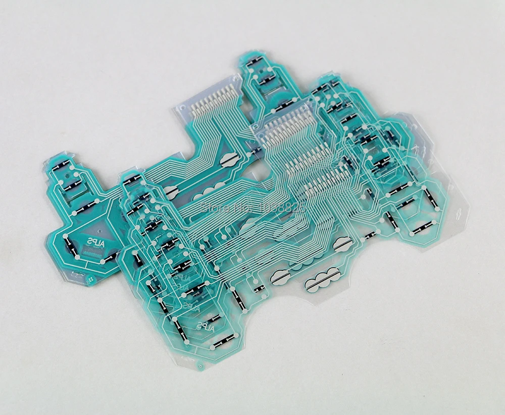 10 قطعة/الوحدة تحكم موصل فيلم إجراء فيلم لوحة المفاتيح الكابلات المرنة ل PS3 Controller-SA1Q194A