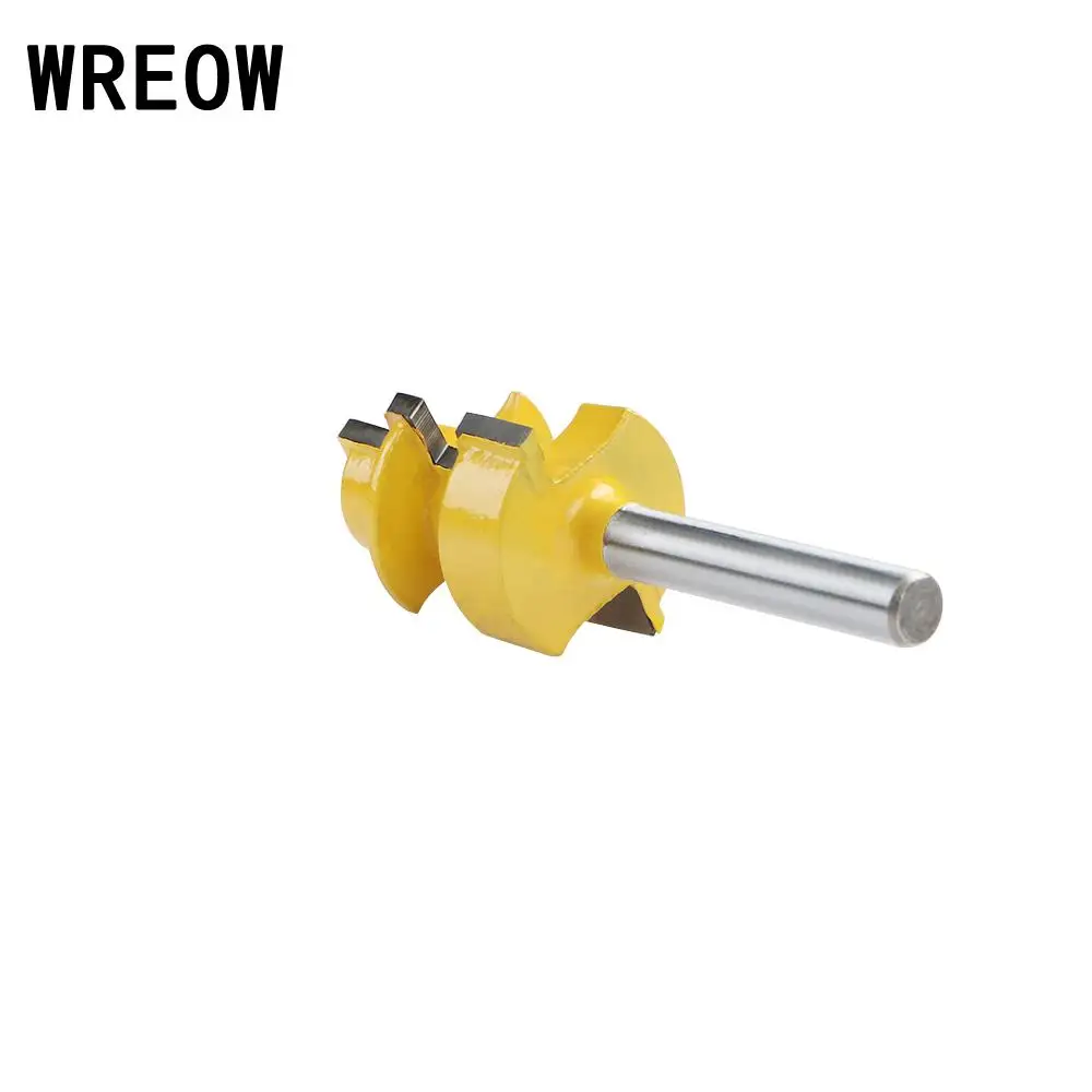 

Woodworking 1/4'' Shank Carbide Rail & Stile Edge Trim Router Bit Tenon Cutter Tool Milling Cutter Tackle