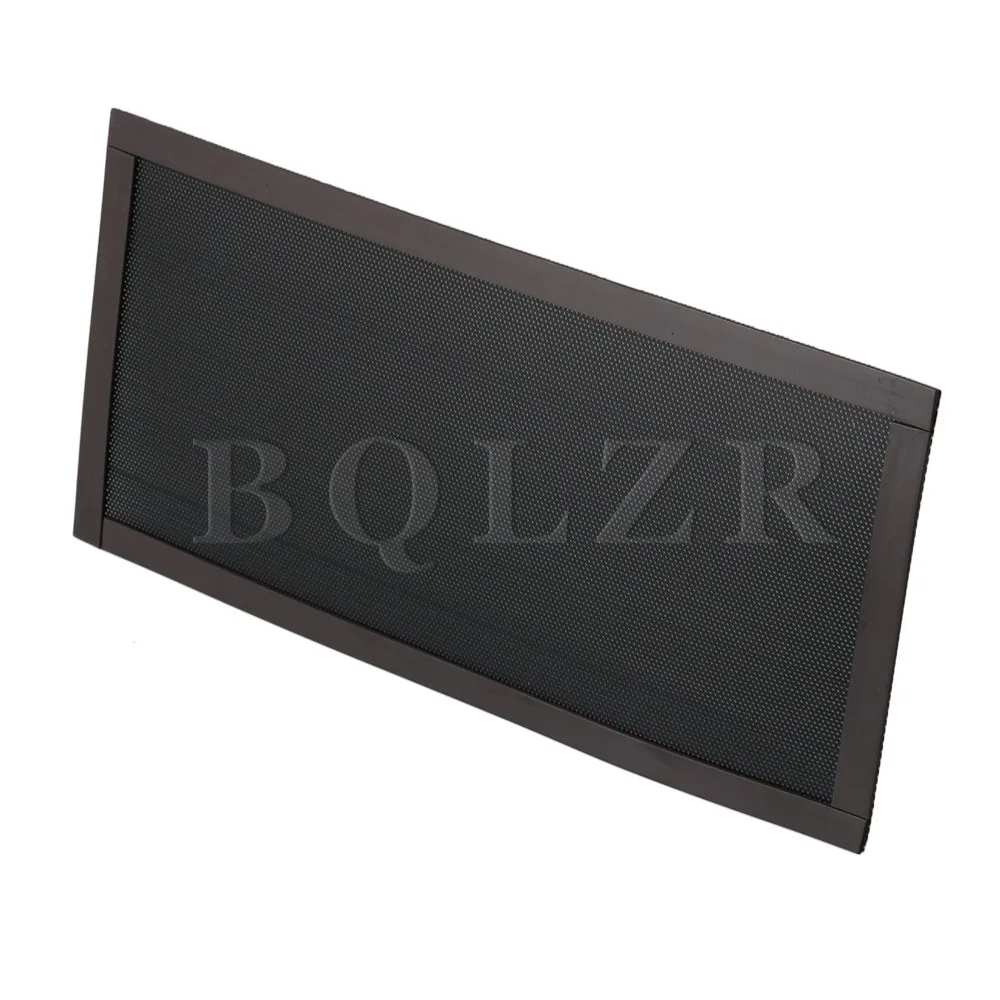 BQLZR 12x24cm Black Magnetism Filter Mesh for Electronic Product