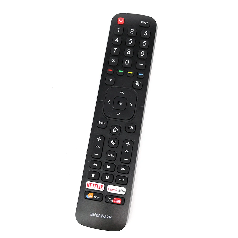 

New Replacement EN2AW27H For Hisense TV Remote Control With NETFILX Claro-video 4K NOW YouTube