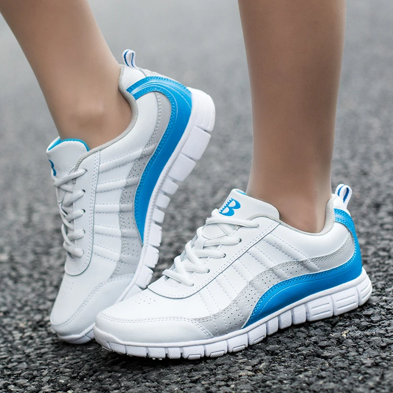 BONA New Hot Style Women Running Shoes Lace Up Athletic Shoes Outdoor Walking Jogging Shoes Comfortable Sneakers