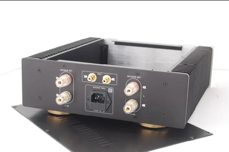 300*90*311 mét Full Power amplifier nhôm chassis/tản nhiệt Bên Ngoài trường hợp/Class-A Khuếch Đại/AMP trường hợp Enclosure box DIY