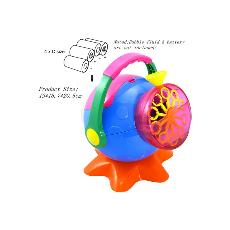 Máquina de fazer bolhas de sabão automática, brinquedo, máquina eletrônica de bolhas, pistola de bolhas, soprador de brinquedo para festa, brinquedo de natal ao ar livre