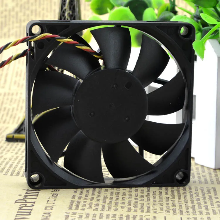 free shipping!!! 5pcs/lot AVC DS08015R12H-006 8015 80*80*15mm 8CM 12V 0.50A cooling fan