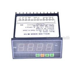 Intelligen Sensor Meter Pressure Transmitter Display Meter, 0-75mV/4-20mA/0-10V DC Input Sensor Display Meter