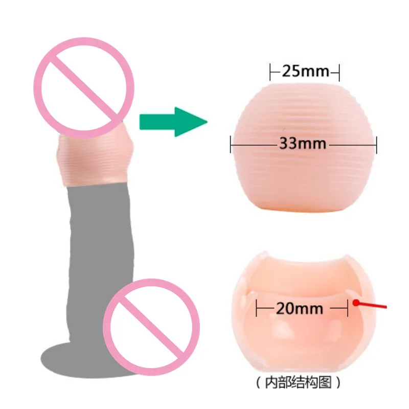 3Pcs/Set Foreskin Correction Cock Rings Glans Prevent phimosis Correction Silicone Penis Rings  Adult Sex Products For Men