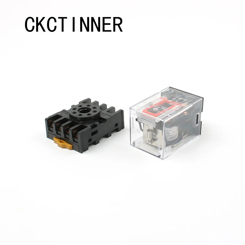 Intermediate relay MK3P-I MK3P small electromagnetic relay with base 11PIN DC12V DC24V AC110V AC220V