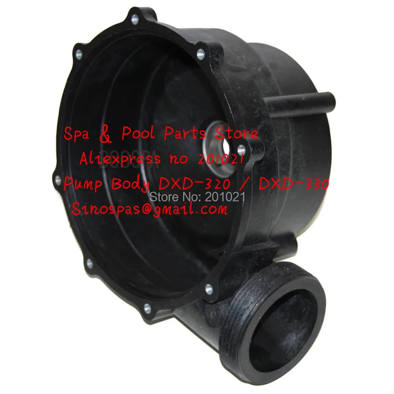 DXD-320E PUMP WET END BODY ONLY BACK FACEPLACE DXD-320F DXD-320G