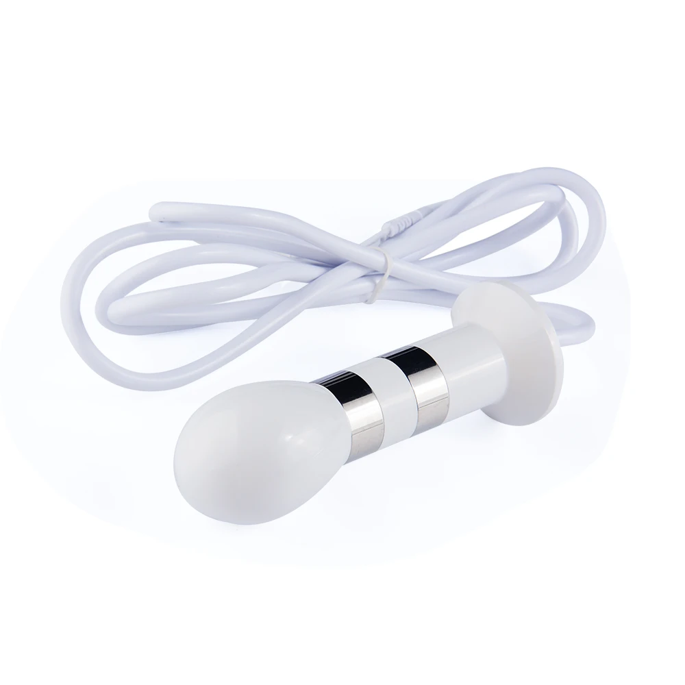 Anal Probe Insertable Electrode For Biofeedback Electrical Stimulation Kegel Exerciser Use With TENS/EMS Machines