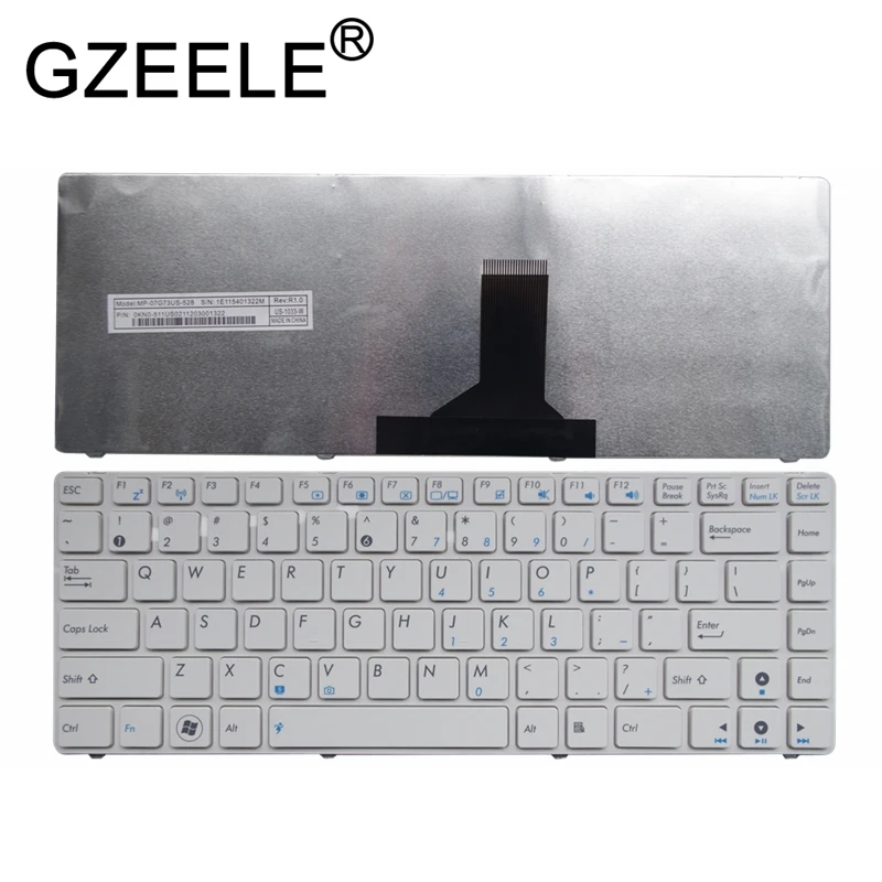 US Keyboard for ASUS K42JZ U41 K42D U31S U35J P31S U30 K43E U80 U81 UL80 K43S  UL30 U31 A84S A43 P43E A83S A43S N82 X43