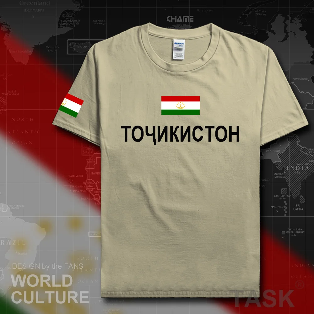 Tajikistan men t shirt fashion 2017 jerseys nation team 100% cotton t-shirt gyms clothing tees country sporting tshirt Tajik TJ