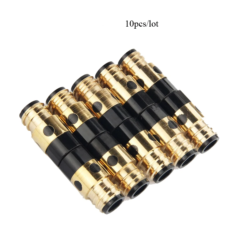 10pcs/Lot Welding Torch Insulation Sleeve Pure Cooper Connector Quality for Panasonic 350A MIG TIG Welding Torch Free Shipping