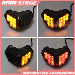 Señal de giro trasera LED para motocicleta, luz de parada trasera integrada para 848, 2008-2012, 1098, 1098R, 1098S, 2007-2012, 09, 10, 11, 12