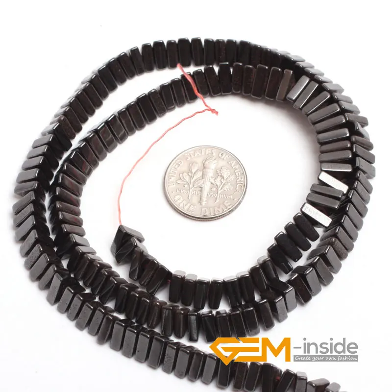 7X2MM Triangle Magnetic Hematite Stone Beads Natural Stone Beads DIY Loose Beads For Jewelry Making Strand 15 inches wholesale !