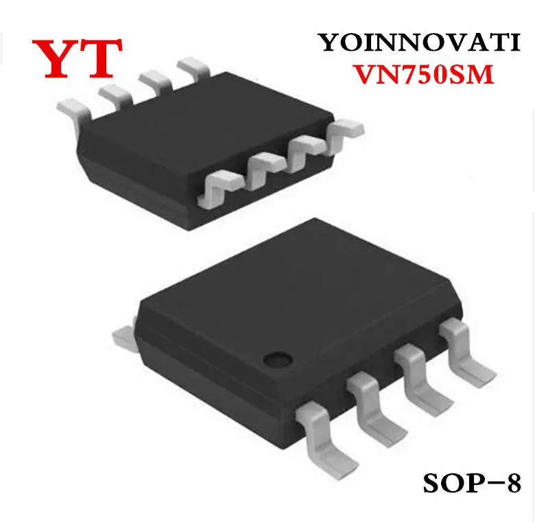  20pcs/lot VN750SM VN750S VN750 DRIVER HIGHSIDE 6A 8-SOIC Best quality.