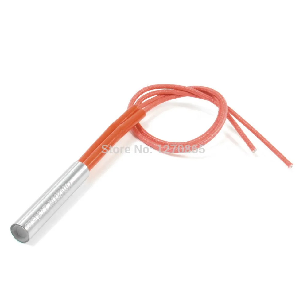 1Pc AC 110V 200W 8 x 40mm Stainless Steel Electric Heating Element Cartridge Heater