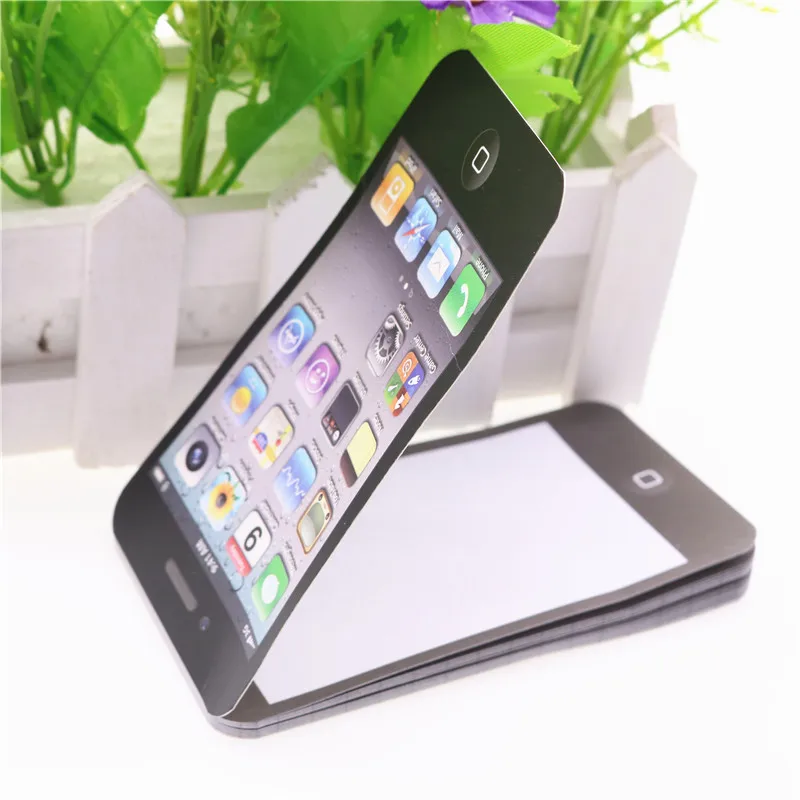 New Arrival Sticky Note Paper Cell Phone Shaped Memo Pad Gift Office Supplies Drop Shipping