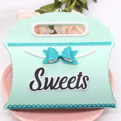 KLJUYP Pillow Handbag Metal Cutting Dies for Scrapbooking/photo album Decorative Embossing Paper Card