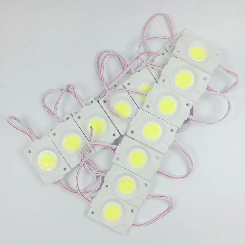 

500pcs/lot Injection COB LED Module with lens DC12V advertising light,Led sign, shop banner,wholesale