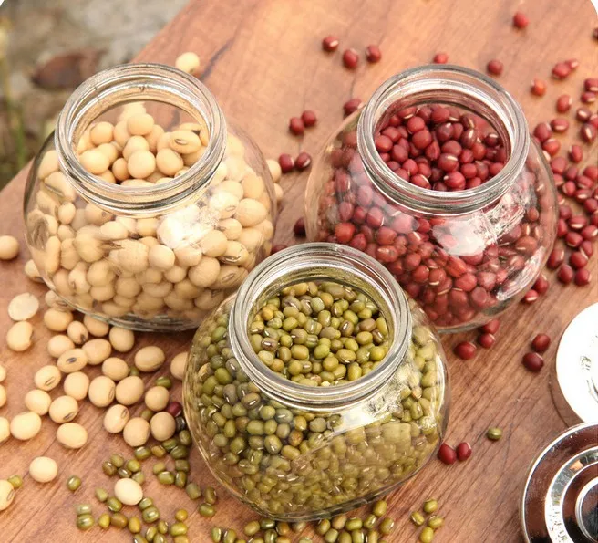 1PC Glass Spice Jar Storage Bottles Kitchen Tools Nuts Seasonings Tea Container Porta Tempero Mason Jar LF 094