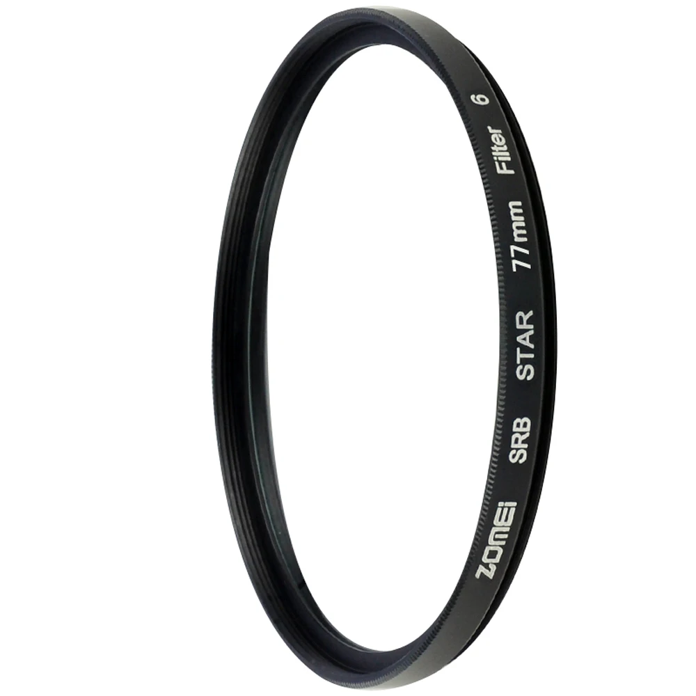 ZOMEi Star Filter 3 in1 77mm 50mm 55mm 62mm Rotating 4+6 +8 Point Line for Canon Nikon DSLR Lens Filter