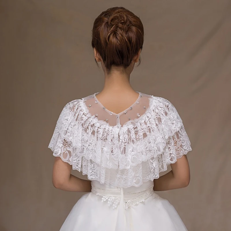 2020 novo verão bordado rendas shrug xale casamento bolero mulheres bolero jaqueta de casamento jaqueta feminino acessórios de casamento