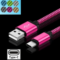 USB Type C Cable for Samsung Galaxy a51 a50 s20 a21s a70 S8/S9/S10 A3/A5/A7 2017 0.2M Short Long Phone Charger for huawei xiaomi